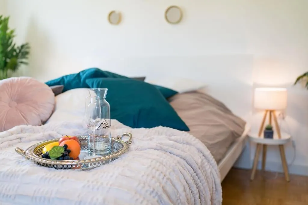 Apartment 1Og Mitte Schoene 2-Zimmer City Wohnung Naehe Salzburg Freilassing