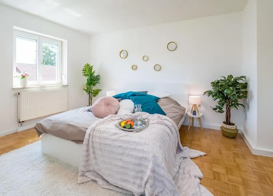 1Og Mitte Schoene 2-Zimmer City Wohnung Naehe Salzburg Freilassing